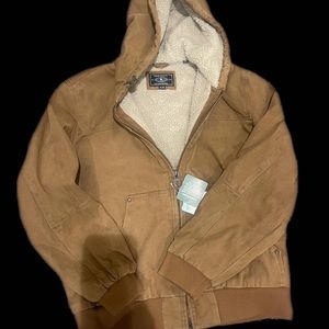 Sherpa lined heavyweight jacket
